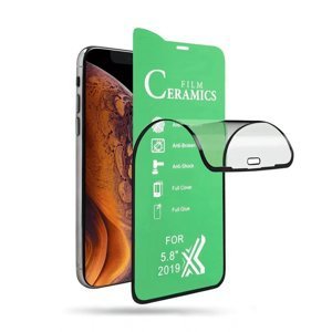Szkło Ceramiczne Flex iPhone X / XS / 11 Pro Czarne